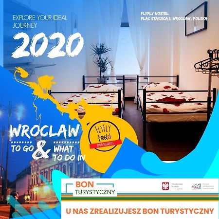 Flyfly Hostel , Darmowy Parking , Rezerwuj Przez Urzadzenia Mobilne -10 Procent فروتسواف المظهر الخارجي الصورة