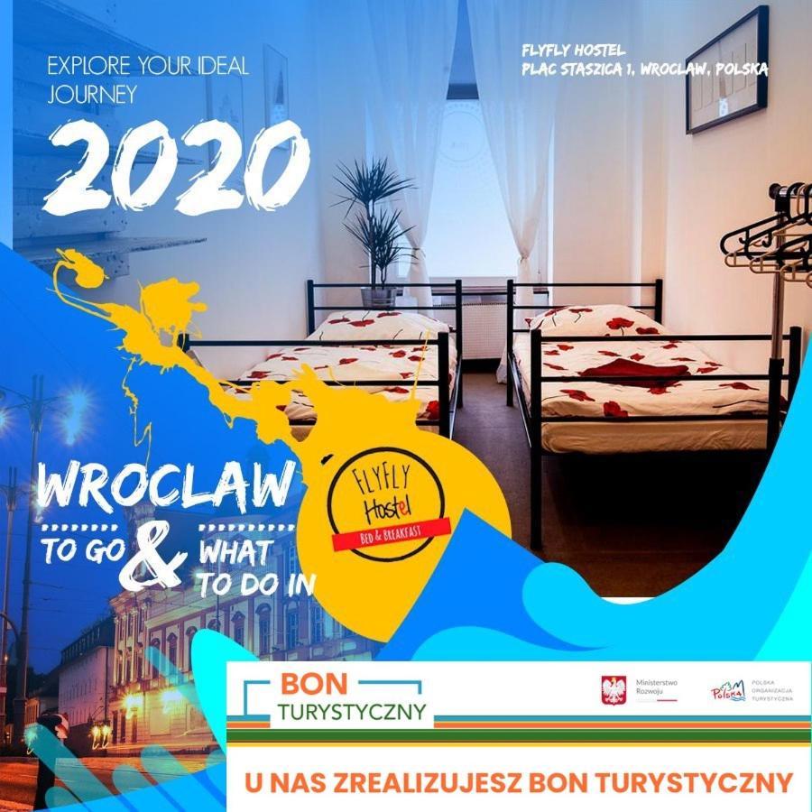 Flyfly Hostel , Darmowy Parking , Rezerwuj Przez Urzadzenia Mobilne -10 Procent فروتسواف المظهر الخارجي الصورة
